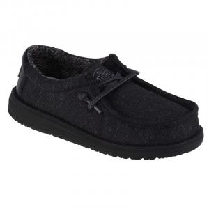 Buty Hey Dude Wally Youth Basic 40041-001 czarne