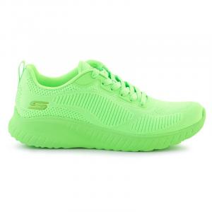 Buty Skechers Bobs Squad Chaos-cool Rythms 117216-LIME zielone