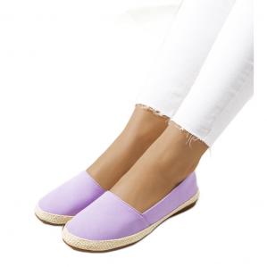 Fioletowe espadryle damskie Lyndsey