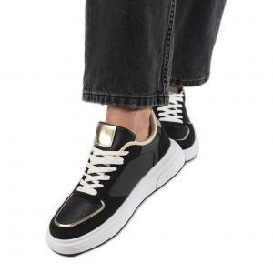 Sneakersy damskie czarne
