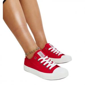 Czerwone damskie trampki Cross Jeans