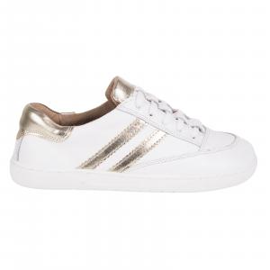 Sneakersy barefoot damskie Kaia Olivier – anatomiczne buty skórzane białe
