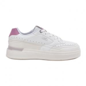 Sneakersy Damskie Na Platformie LEE Emma Women Low 50251014.00L Białe