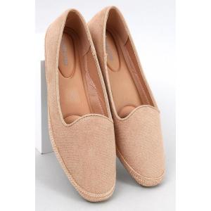 Baleriny espadryle damskie Ballot Camel - Inello brązowe