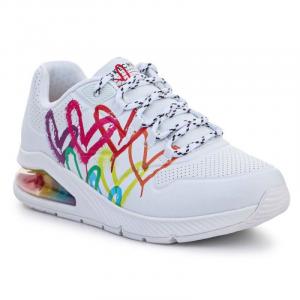 Buty Skechers Uno 2 - Floating Love 155521-WHT białe