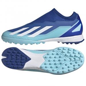 Buty piłkarskie adidas X Crazyfast.3 Ll Tf ID9347 niebieskie