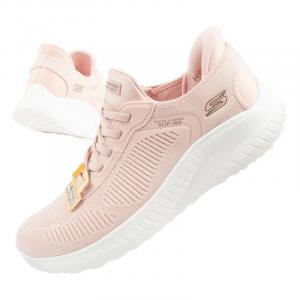 Buty Skechers Bobs Squad sneakersy Slip-ins W 117497/LTPK