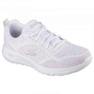 Buty Skechers Go Walk Joy - Violet 124640 Wtrg białe