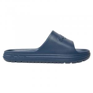 Klapki Pepe Jeans Beach Slide M PMS70159 niebieskie