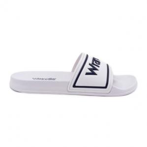Klapki Męskie WRANGLER Averell Slider Men Low 20251042.1FG Białe