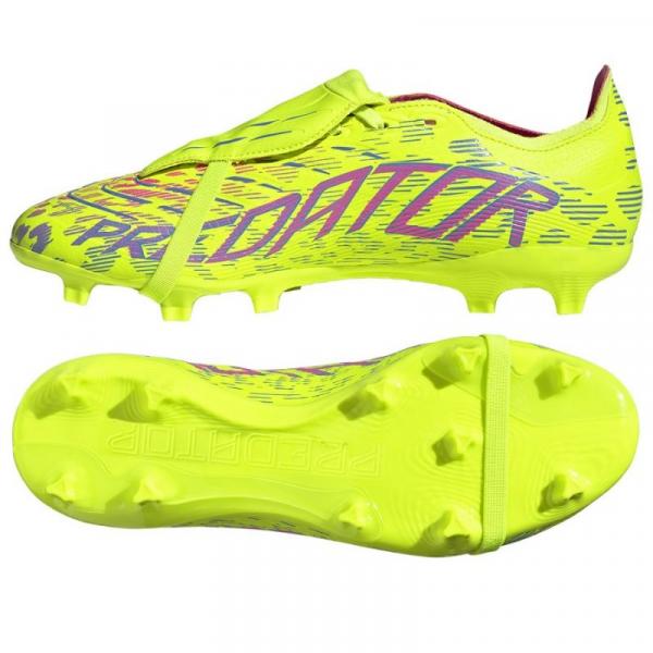 Buty piłkarskie adidas Predator League Ft FG/MG JP9827 żółte