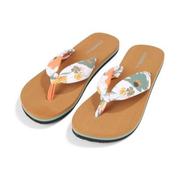 ONeill Japonki O'Neill Ditsy Sun Bloom Sandals 92800613232 białe