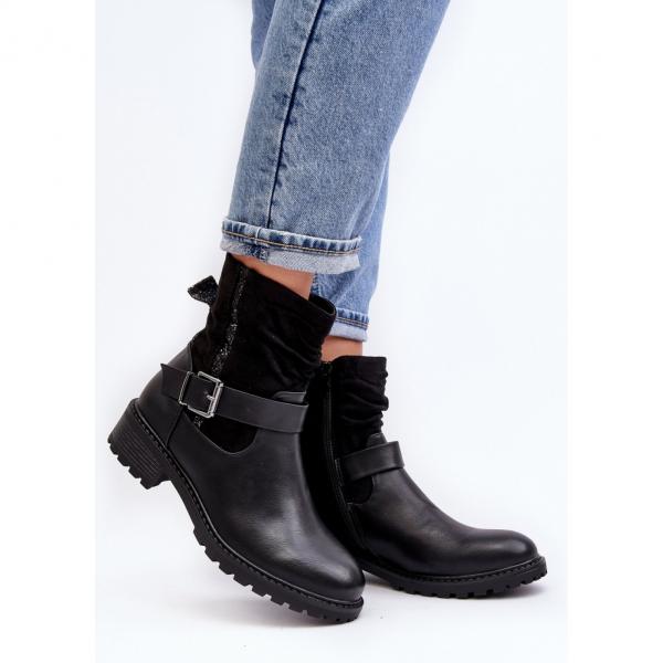 Botki Model Cillolis M667 Black - Step in style czarne