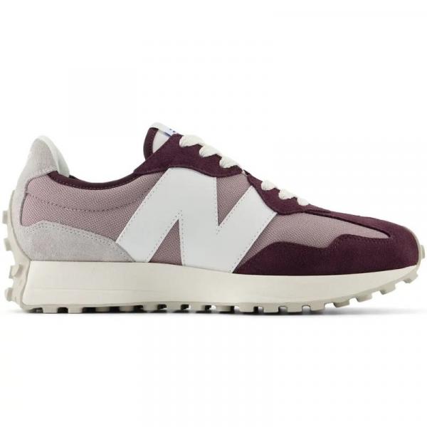 Buty sportowe damskie New Balance 327 sneakersy zamszowe fioletowe (U327CF)