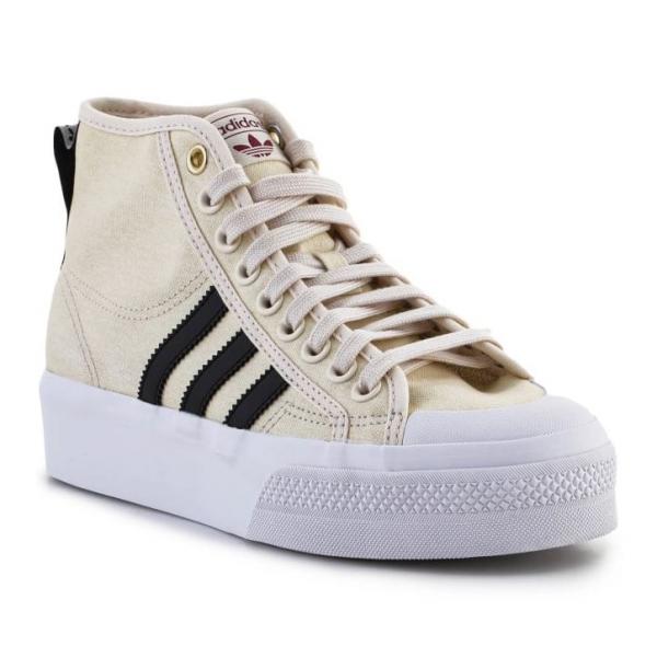 Buty adidas Nizza Platform Mid W H00641 beżowy