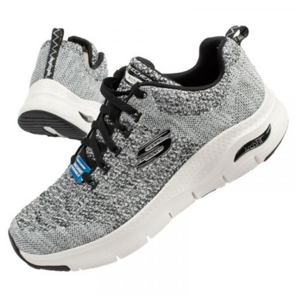 Buty Skechers Arch Fit 232041/WBK szare