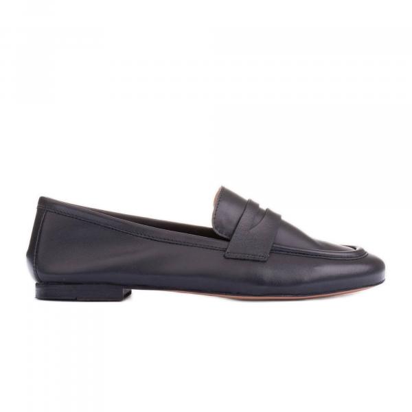 Marco Shoes Loafersy bez podszewki czarne