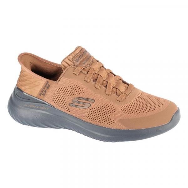 Buty Skechers Slip-ins Bounder 2.0. Emerged 232459-BRBK brązowe