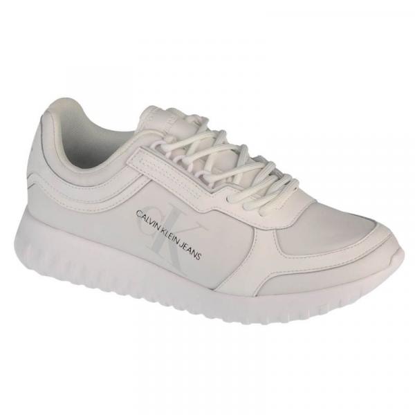 Buty Calvin Klein Runner Laceup YW0YW00375-0K4 białe