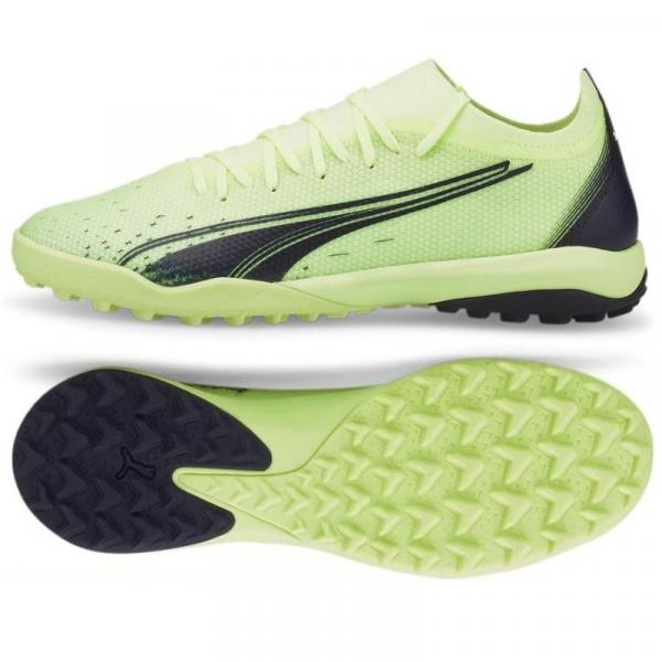 Buty piłkarskie Puma Ultra Match Tt M 106903 01 żółte zielone