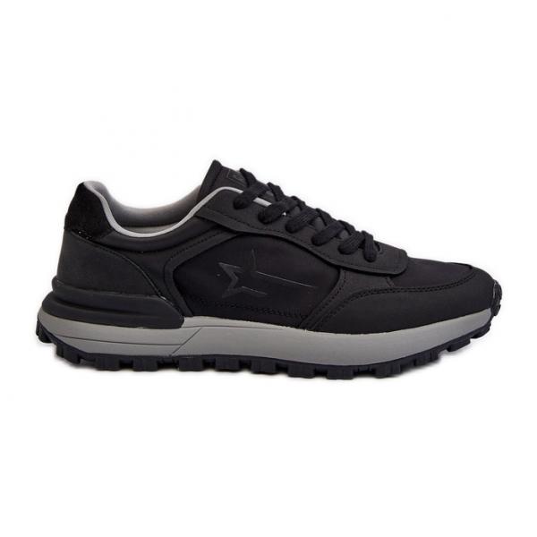 Męskie Sneakersy Big Star NN174069 Memory Foam System Czarne
