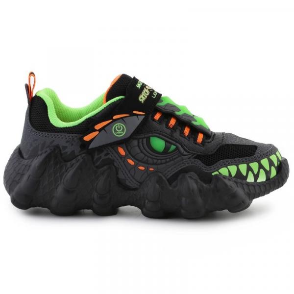 Buty Skechers Skech-O-Saurus-Rapid-Dino 400112L-BKLM szare