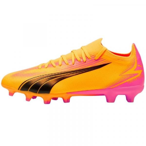 Buty piłkarskie Puma Ultra Match FG/AG 107754 03 pomarańczowe