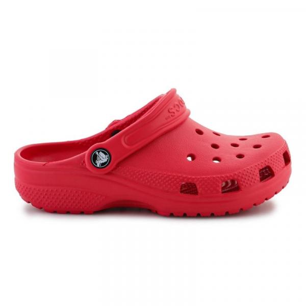 Klapki Crocs Classic Kids Clog 206991-6WC czerwone