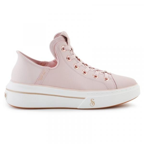 Buty Skechers Slip-Ins: Snoop One - Og Leather W 186001-BLSH różowe