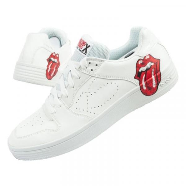 Buty Skechers Palmilla Rolling Stones 210748/WHT białe