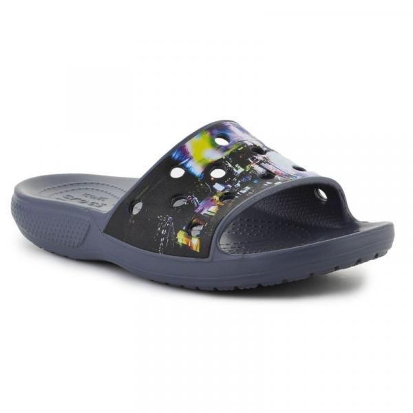 Klapki Crocs Classic Meta Scape Slide 208471-0C4 czarne