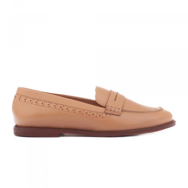 Marco Shoes Loafersy Prato beżowy