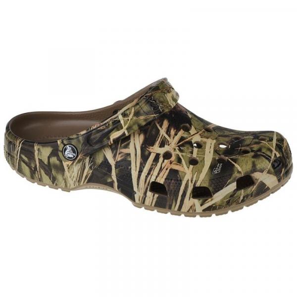 Klapki Crocs Classic Realtree V2 12132-260 zielone