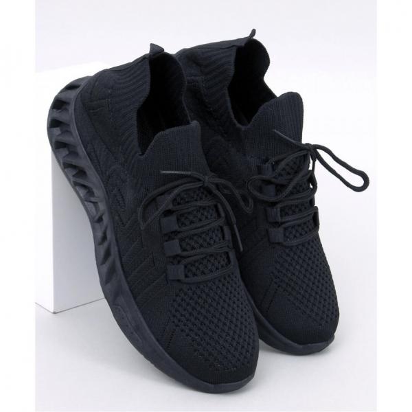 Buty sportowe skarpetkowe Neam Black - Inello czarne