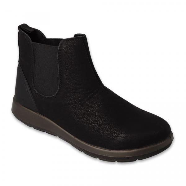 Dr.ORTO Befado botki damskie czarne wsuwane 156D909