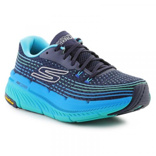 Buty do biegania Skechers Max Cushioning Premier 2.0 - Vivid 2.0 220835-NVBL niebieskie