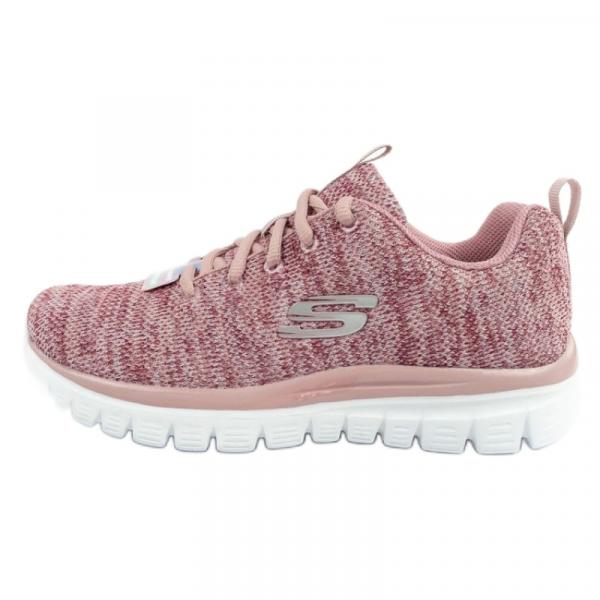 Buty Skechers Graceful Twisted Fortune 12614/MVE różowe
