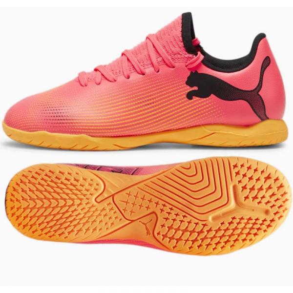 Buty piłkarskie Puma Future 7 Play It 107739-03 różowe