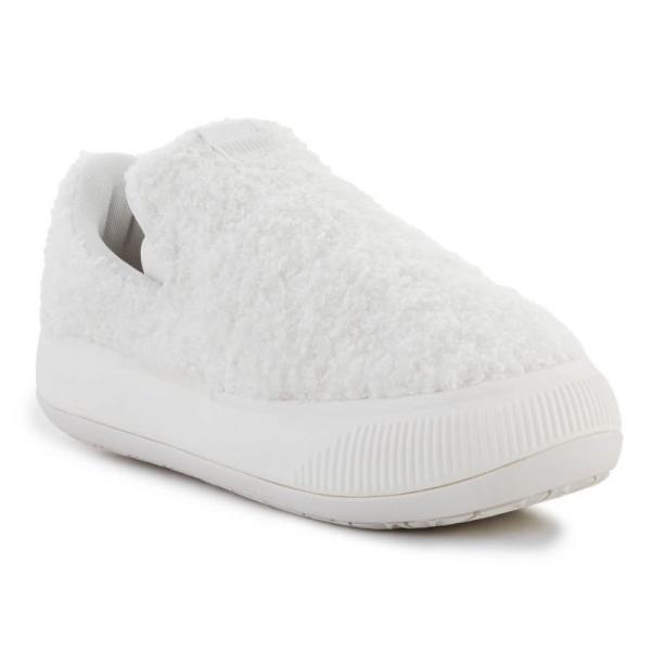 Buty Puma Suede Mayu Slip-on Teddy W 384887 02 białe