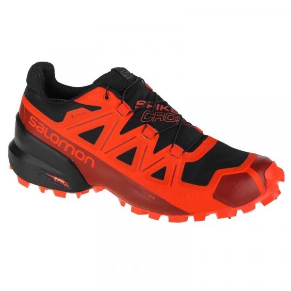 Buty do biegania Salomon Spikecross 5 Gtx 408082 czerwone