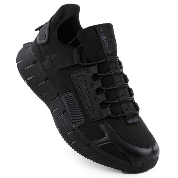 Buty sportowe męskie czarne McArthur MC4