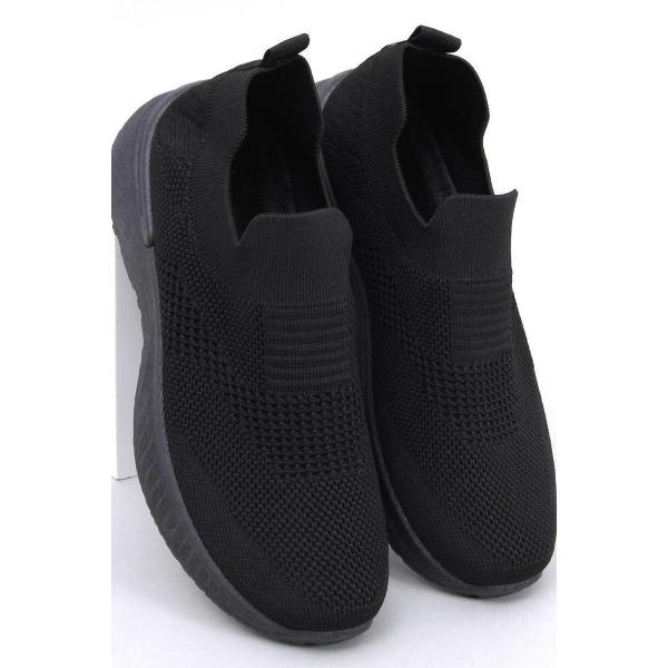 Buty sportowe skarpetkowe Suare Allblack - Inello czarne