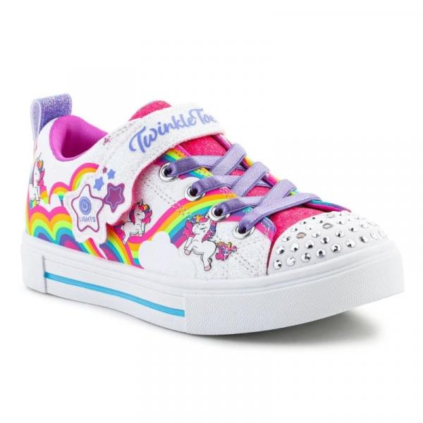 Buty Skechers Twinkle Toes S Lights Twinkle Sparks Jumpin Clouds 314809L-WMLT wielokolorowe