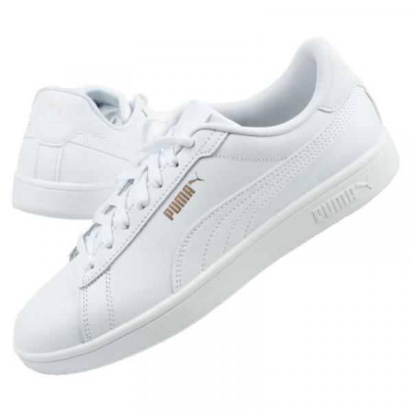 Buty Puma Smash 3.0 W 390987 01 białe