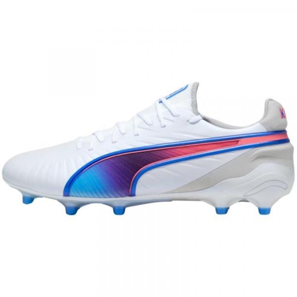 Buty piłkarskie Puma King Ultimate FG/AG 107809 02 białe