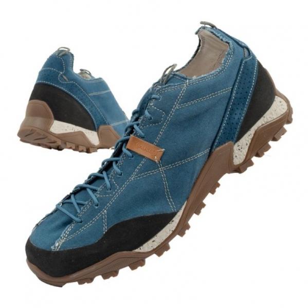 Buty męskie trekkingowe Aku Nativa Canvas [646 016] niebieskie