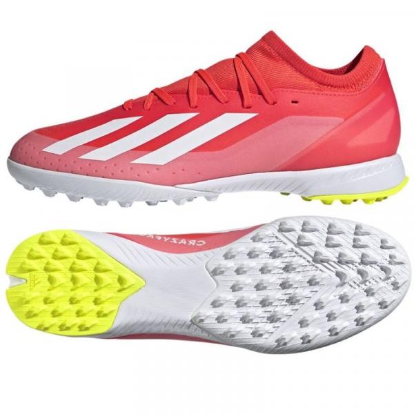 Buty piłkarskie adidas X Crazyfast League Tf IF0699 czerwone