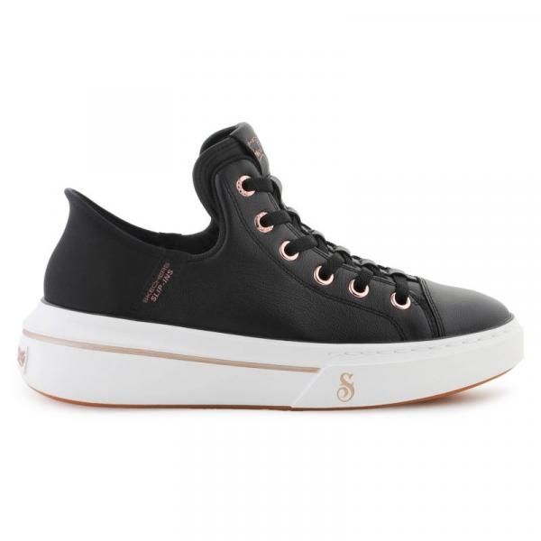 Buty Skechers Slip-Ins: Snoop One - Og Leather W 186001-BLK czarne