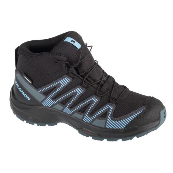 Buty Salomon Xa Pro V8 Mid Cswp 475738 czarne z membraną