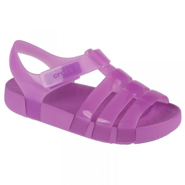 Sandały Crocs Isabella Jelly Sandal 209837-6WQ fioletowe